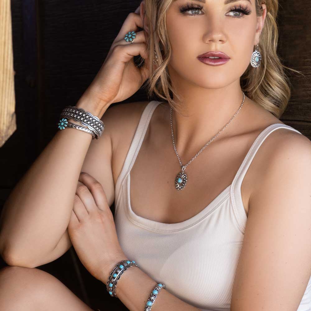 Southwest Starlight Cuff Bracelet