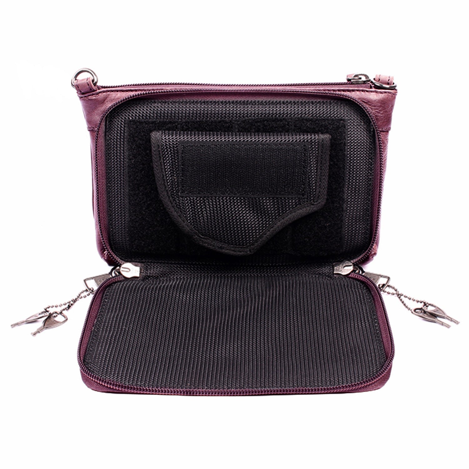 Concealed Carry Amelia Leather Crossbody by Lady Conceal